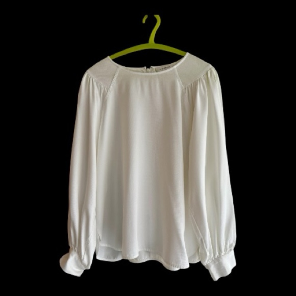 Club Monaco White Blouse